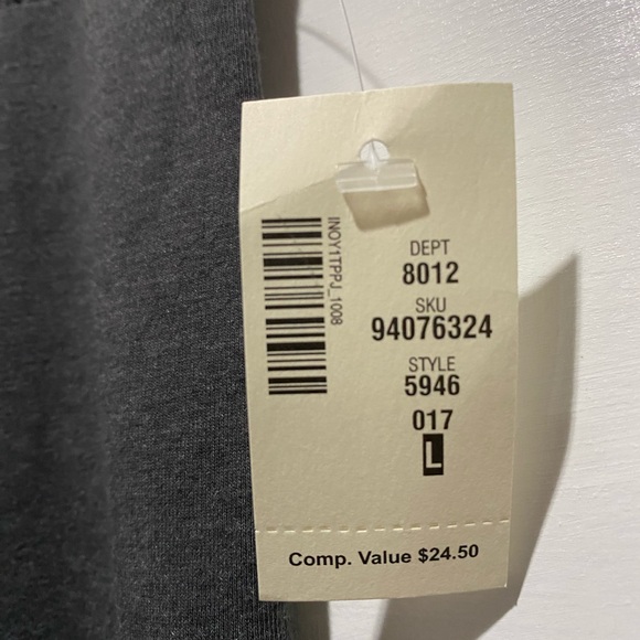 Aeropostale Charcoal Heather Grey High Rise Leggings Women's Large - Picture 3 of 7